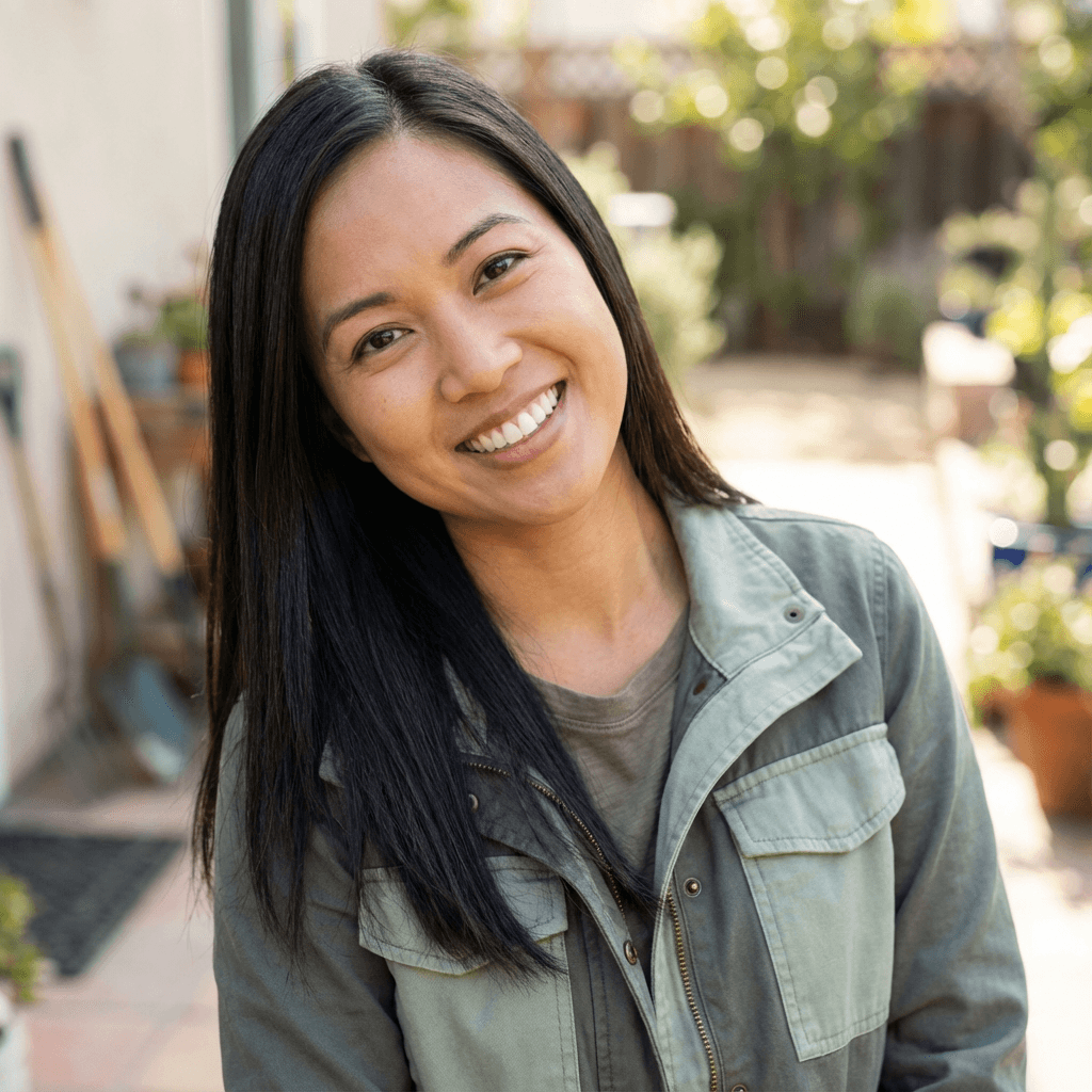 Portrait of a female homeowner in Raleigh